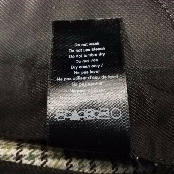 Rag & Bone Patrick Pant Grey Multi-Check Modern Fit Wool Blend Pant Mens 32 NWT - Picture 12 of 15